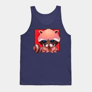 angry raccoon Tank Top